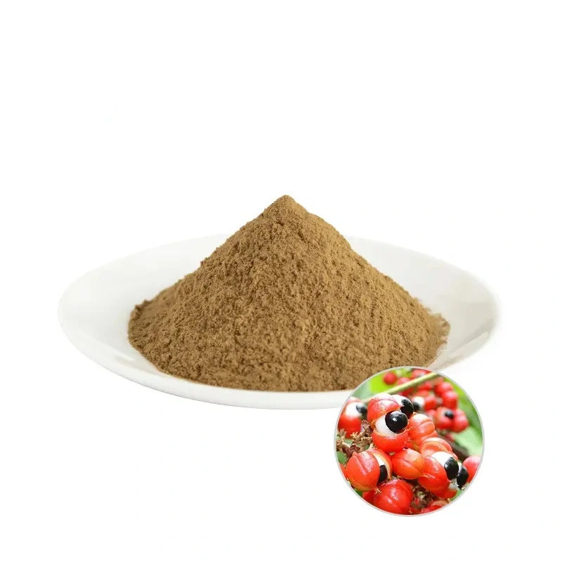 High quality/High cost performance Guarana Seed Extract Guarana Extract Powder for Slimming Beverage Guarana Powder