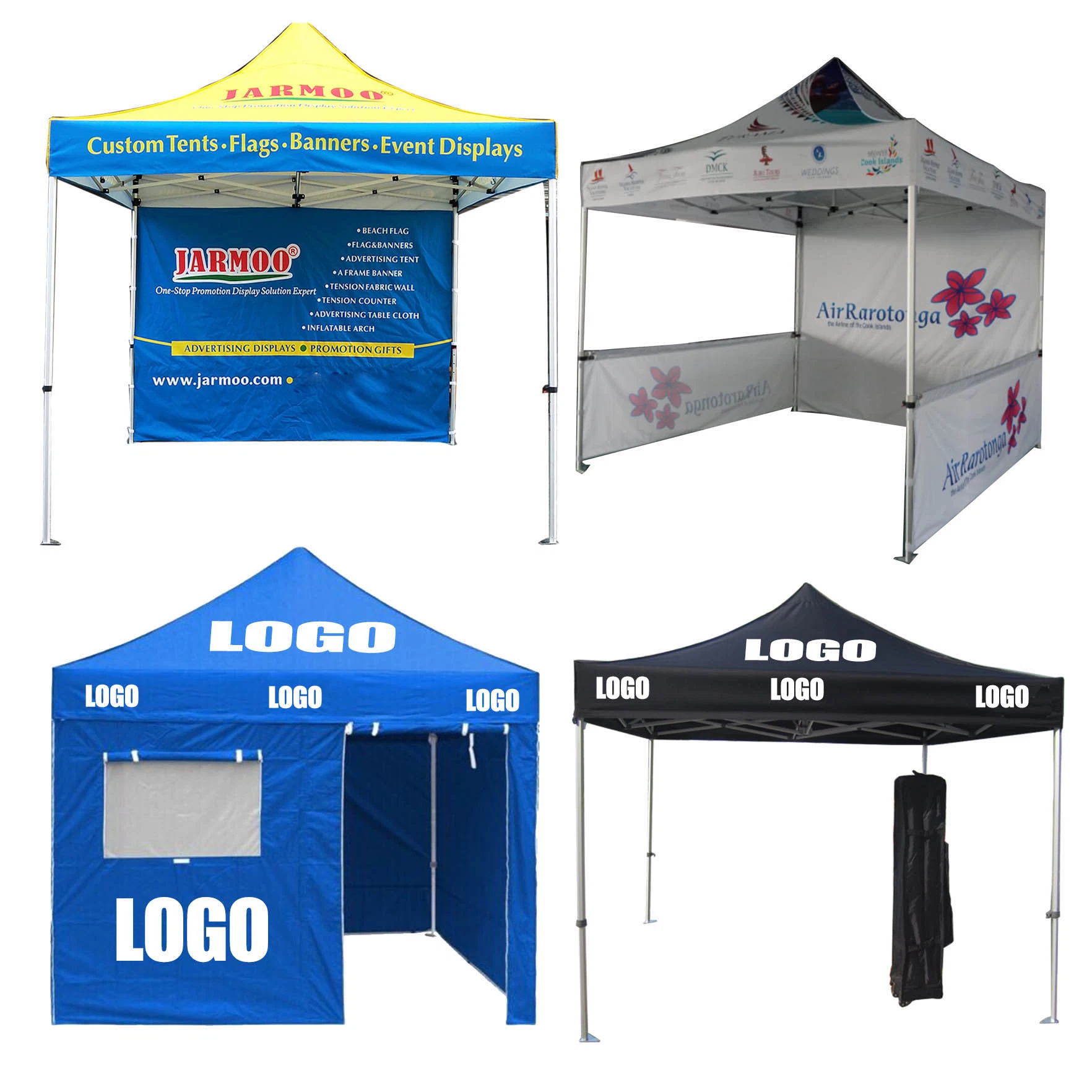 Benutzerdefinierte Outdoor-Promotion-Messe Werbung Faltung Marquee Canopy Gazebo Zelt