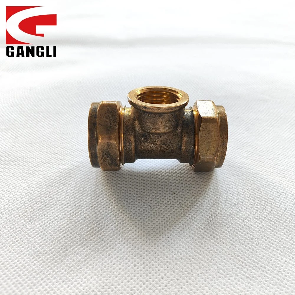 Outstanding Quality Compression Fittings Pipe Fitting for Use with Copper Tubes