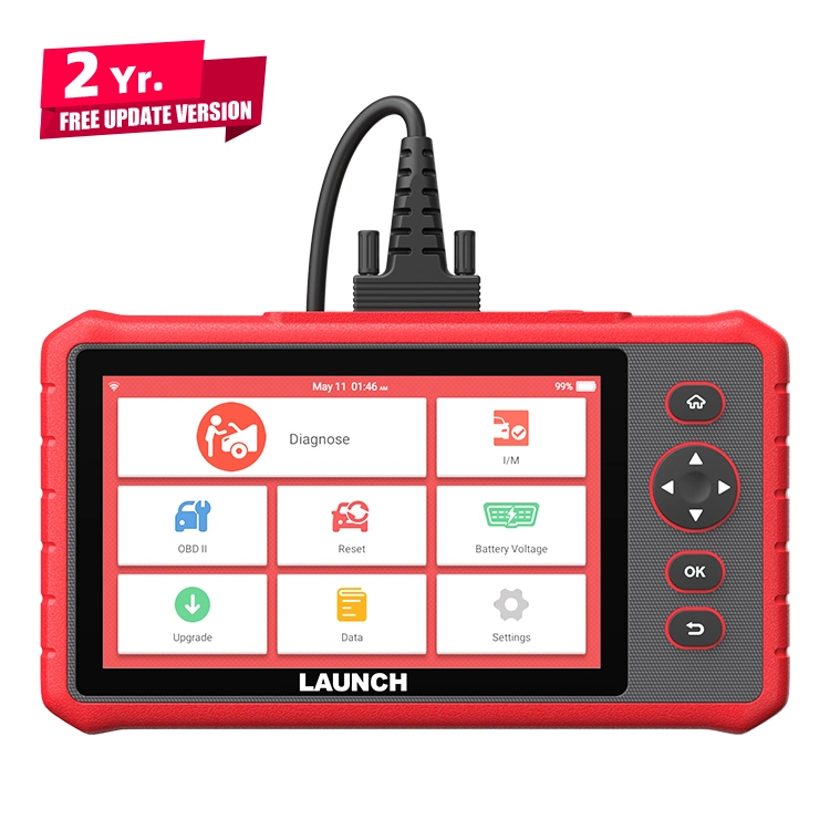 Nouveau Hot Sale lancer X431 Connecteur CRP919X Scanner OBD2 Voiture complète des systèmes d'outils de diagnostic automobile MPT AF IMMO 29 d'huile réinitialiser le lecteur de code Obdii Mise à jour