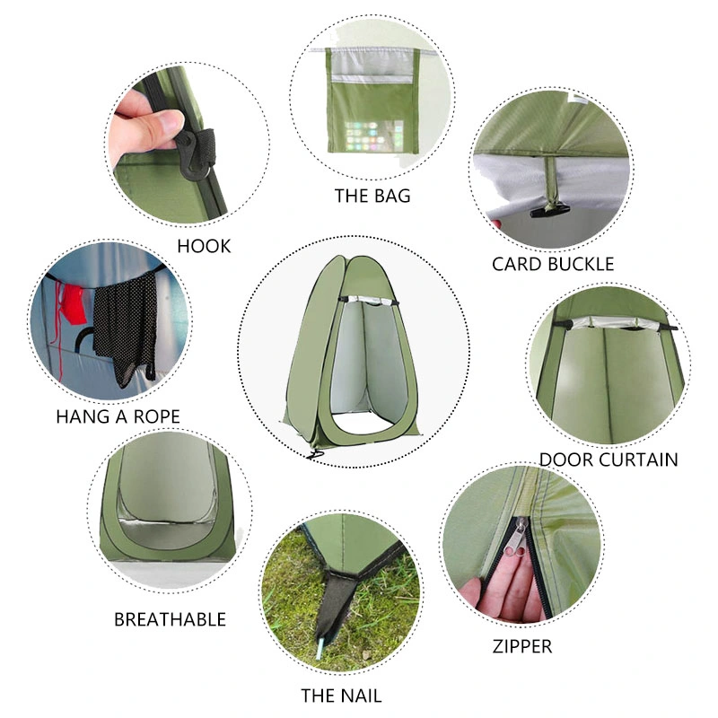 Pop up Portable Camping Toilet Changing Dressing Room