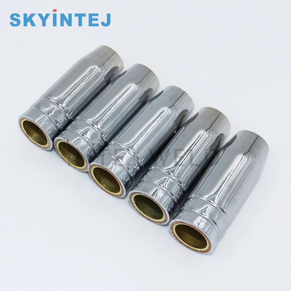 China Factory Cylindrical 25ak boquilla para soplete de soldadura MIG