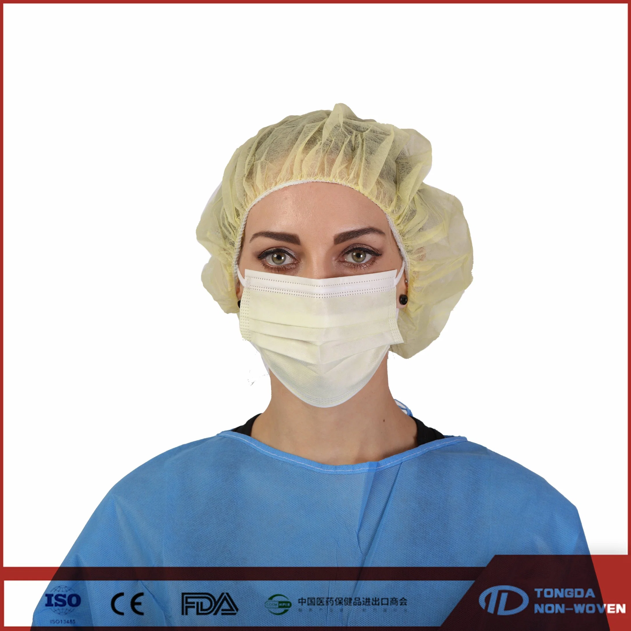 Meltblown Nonwoven Disposable Medical Daily Face Mask