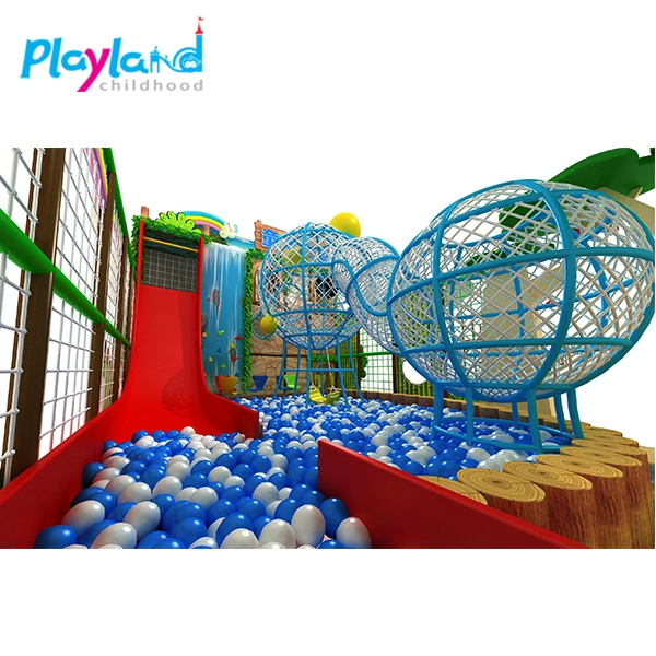 New Design Colorful Naughty Castle Plastic Kids Soft Indoor Playground