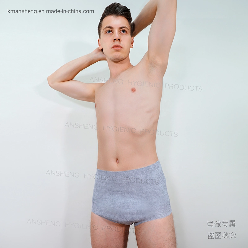 Disposable Underwear for Hotel Supplies Both Men and Women Non-Woven Printing Non-Wash Underpants