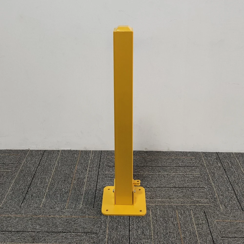 Balizas de bloqueo desmontable recubierto amarillo para Control de acceso