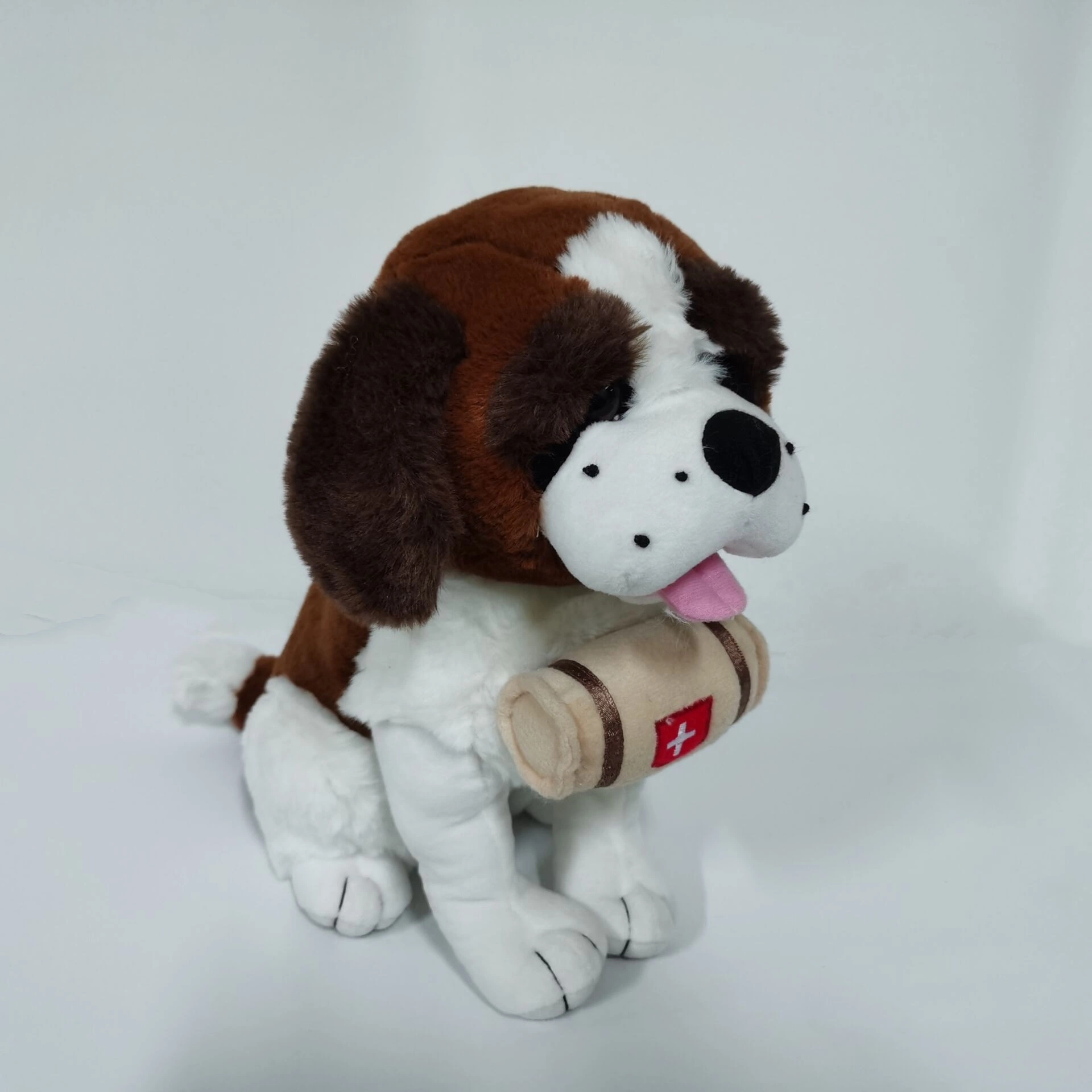 Bebé Suave felpa Anime perros Cachorro realista de los animales de peluche muñecas Dollhouse personalizada Bichon Frise Plushies para niños