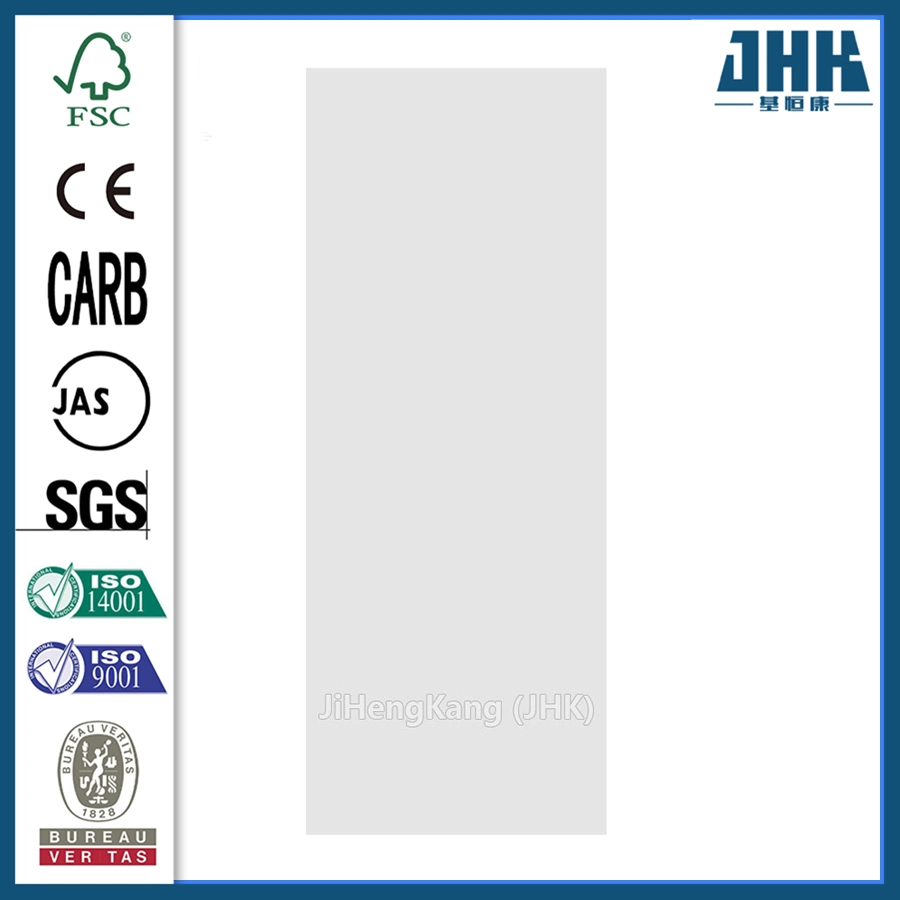 Jhk madera contrachapado comercial puerta blanca de piel de las puertas de Guangzhou