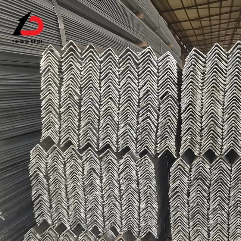 SS400 S235JR Q345 Q235 Carbon/galvanisierter Mehrzweckstahl, geschlitzt Winkel L-förmig verzinkt gleich ungleich Eisen MS Steel Angle