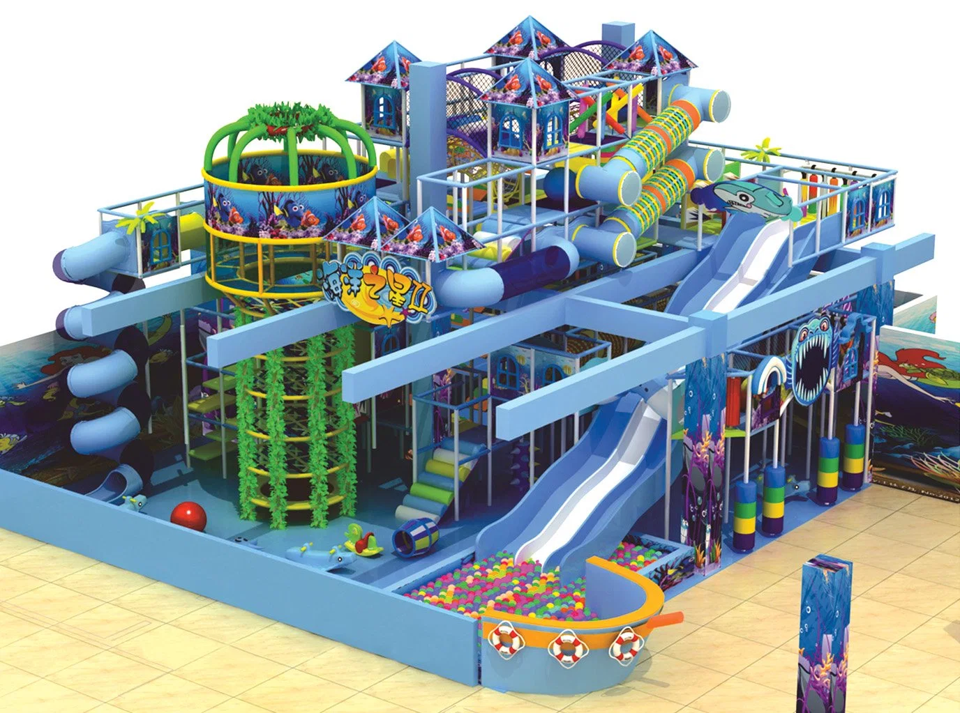 New Design Soft Indoor Playground (TY-150628-2)