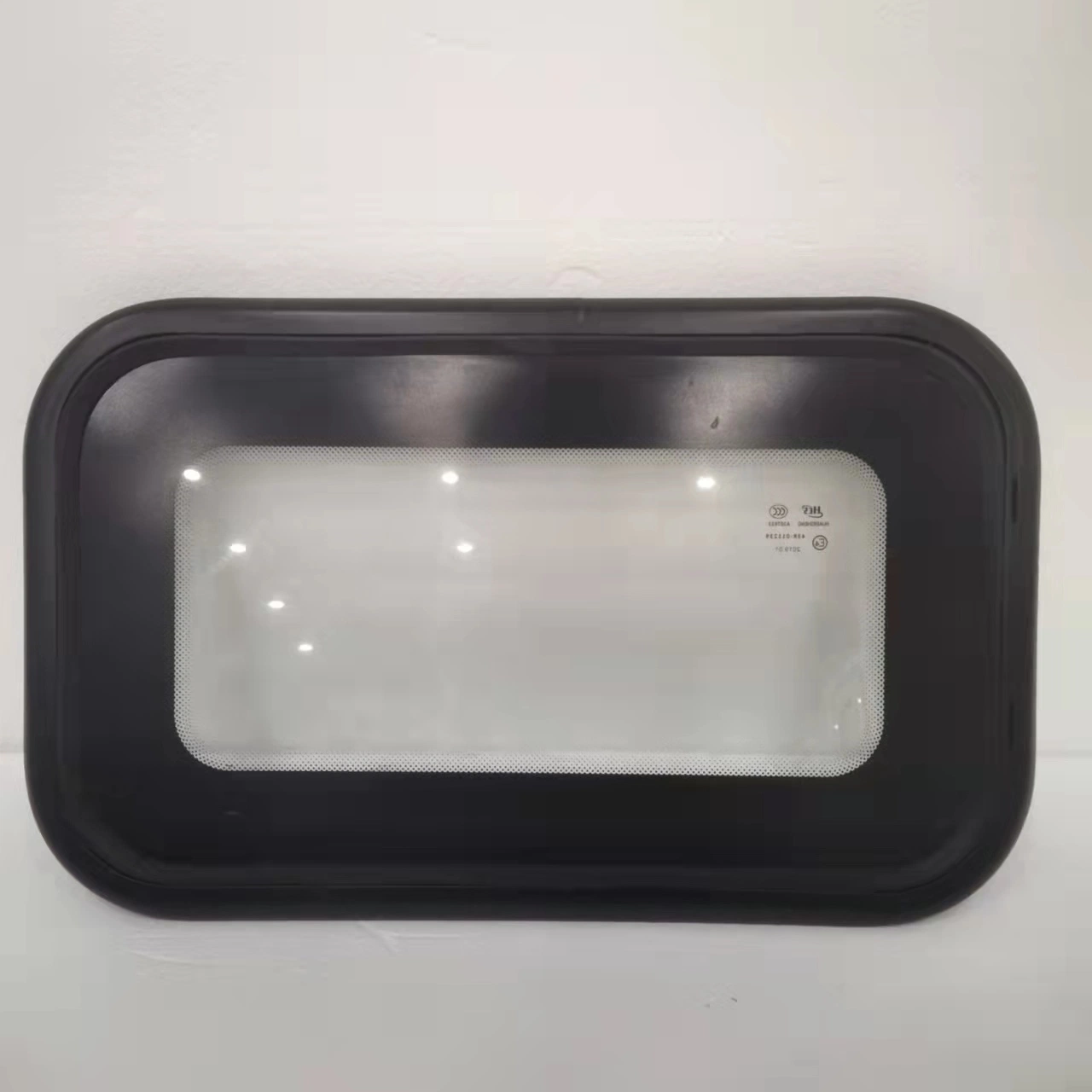 Venta completa ECE Certificada Custom aluminio ventana fija lateral con Doble vidrio tintado para vehículo modificado Caravana RV