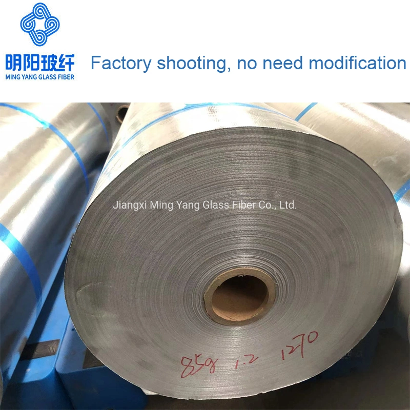 1.25 M Aluminum Foil Coated Glass Fiber Fabric Fiberglass Cloth