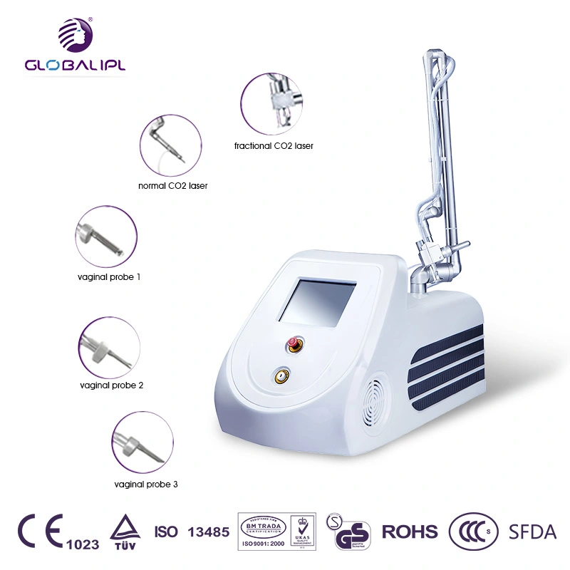 Sun endommagés la récupération du CO2 machine laser fractionnel cicatrice vaginale de dépose