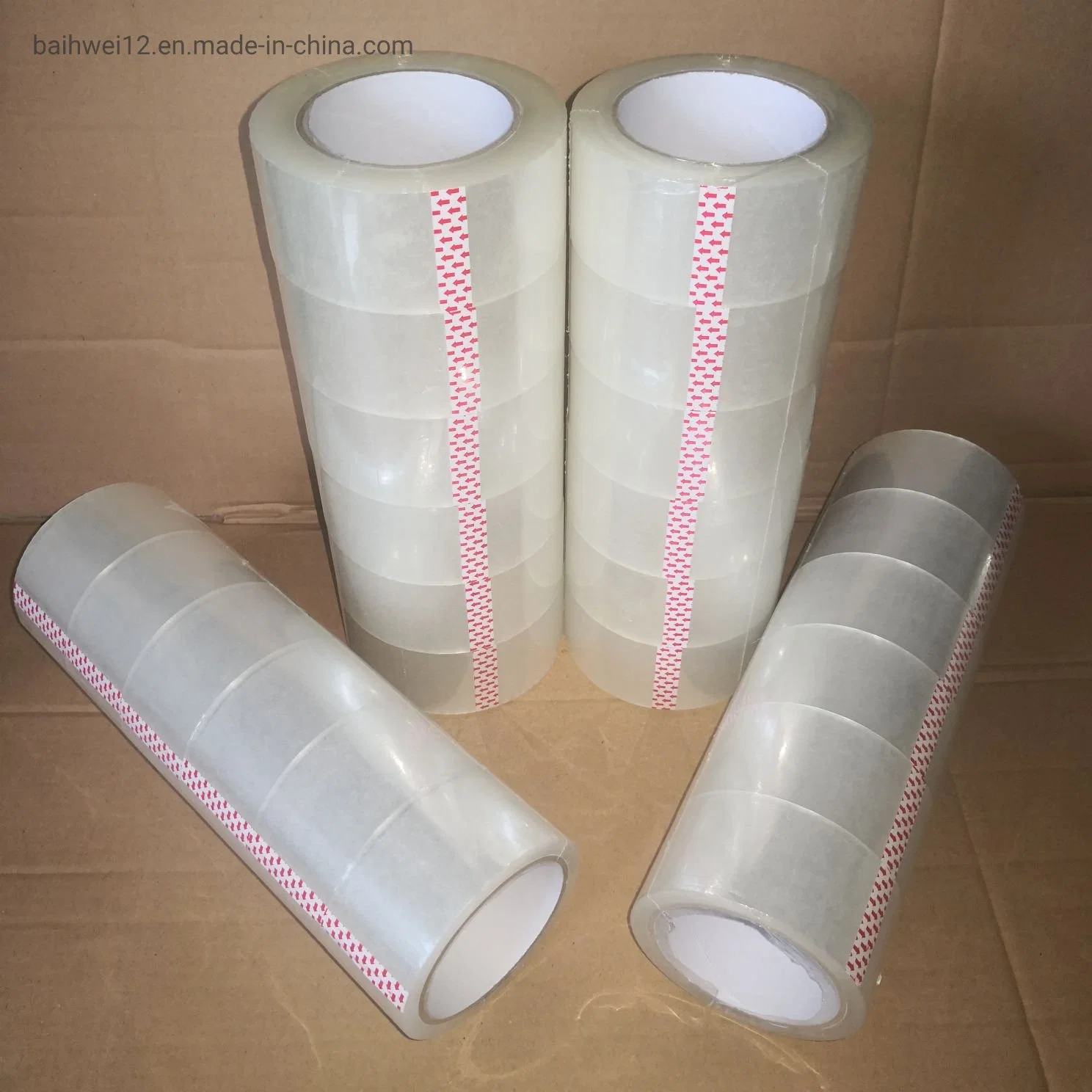 Acrylic Plastic Parcel OPP Packing Tape 132m BOPP Cellulose Tape