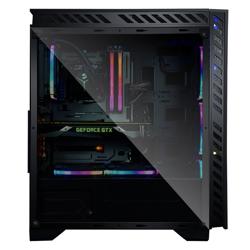 Colorful RGB Strip Panel USB3.0 Micro ATX Gaming Computer Case