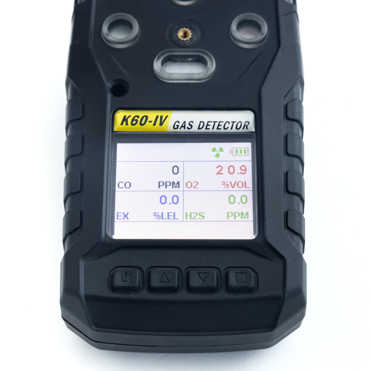 Portable Co H2s O2 Ex (LEL) 4 Gases Monitor Multi 4 Gas Detector