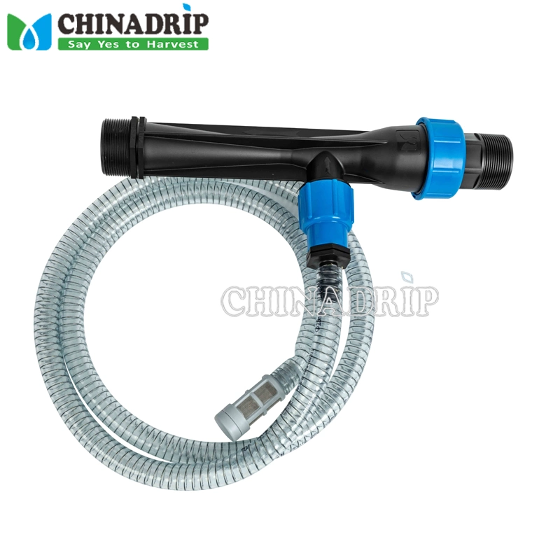 Farm Irrigation Fertigation Tools Equipment Agriculture Drip Irrigation 1-1/2 Inch Venturi Fertilizer Injector