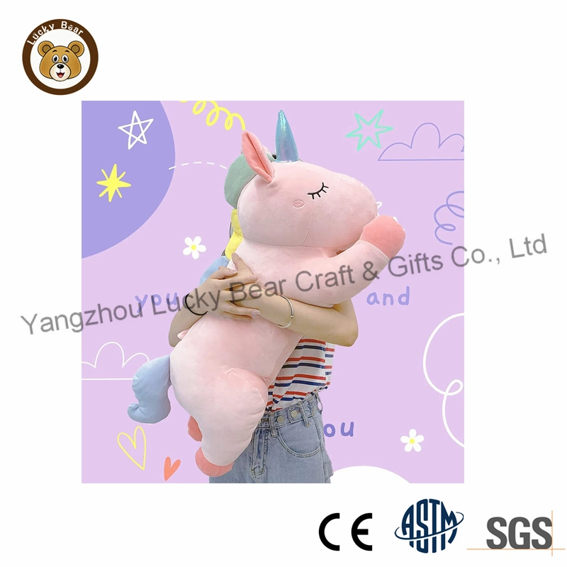 Commerce de gros animal de peluche oreiller mou de la Chine usine Bébé Adorable des jouets en peluche