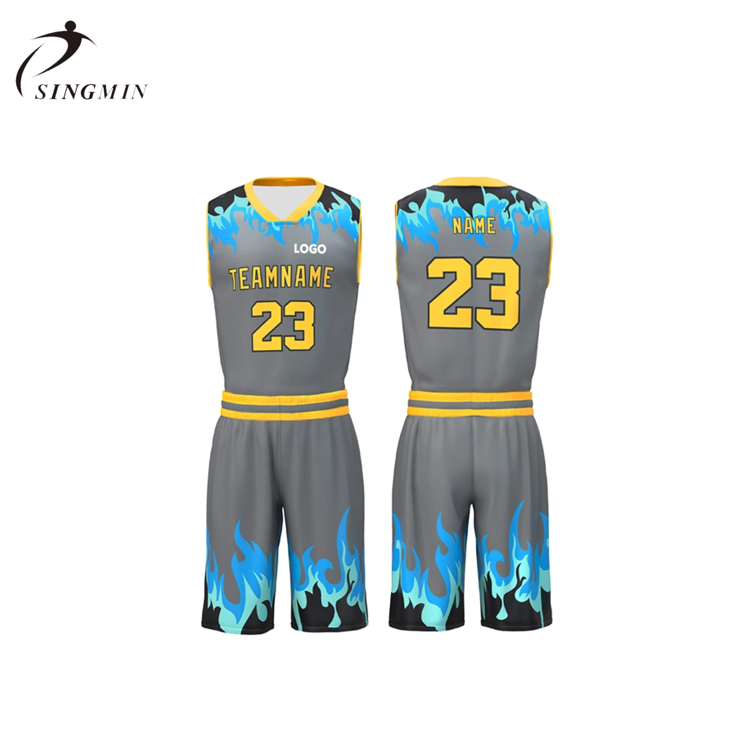 Wholesale/Supplier Cheap Sportswear Uniforms New Design Youth Basketball Uniform Establecer