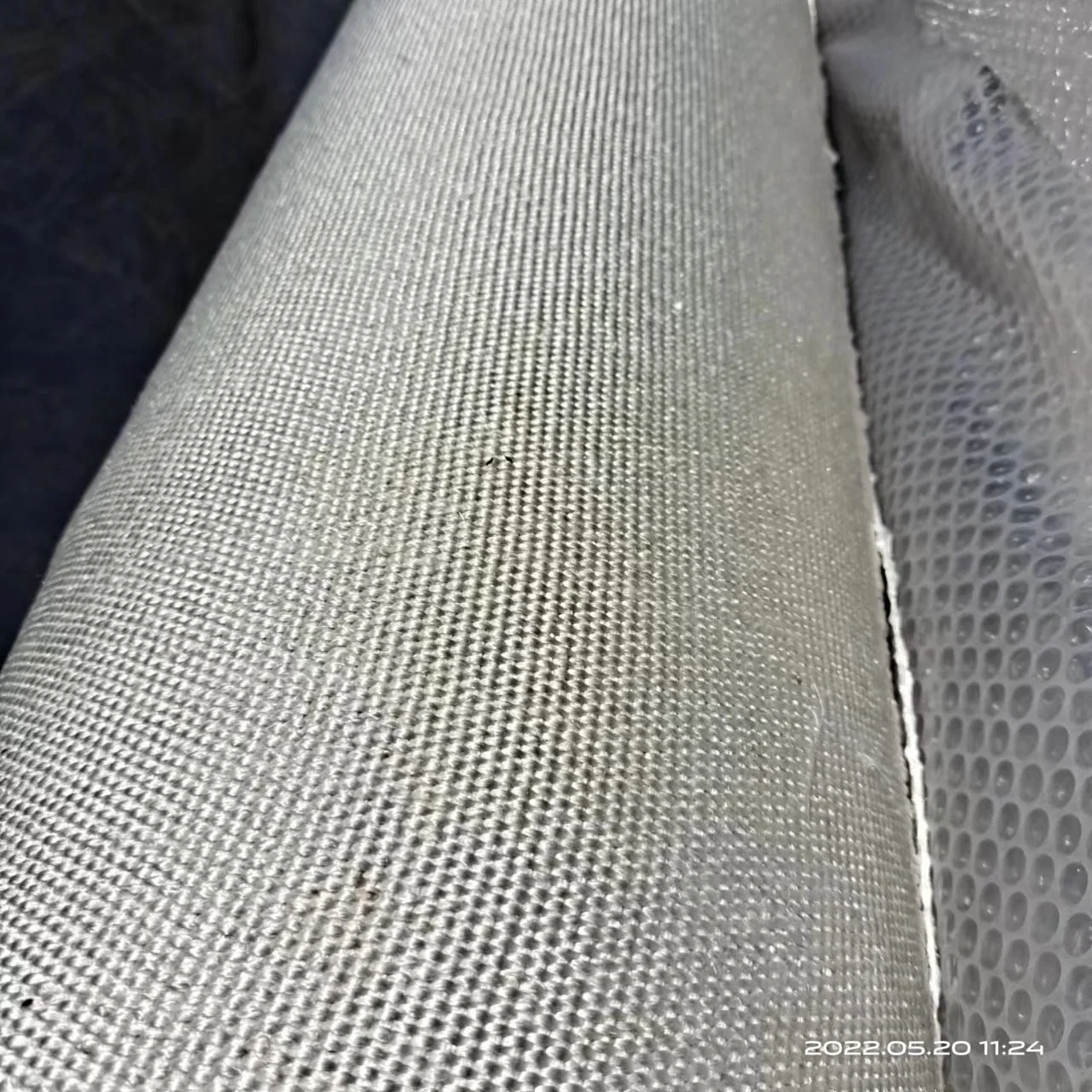 HS880 1mm 26oz Satin Weave Leached Silica Glass Cloth in 130cm Width for High-Temperature Gaskets Expansion Joints Furnace Curtains