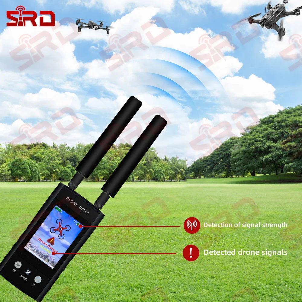 Srd-Uav-H3 Portable Omni Directional Drone Detection 0.8km-1km Uav Dectection Detector