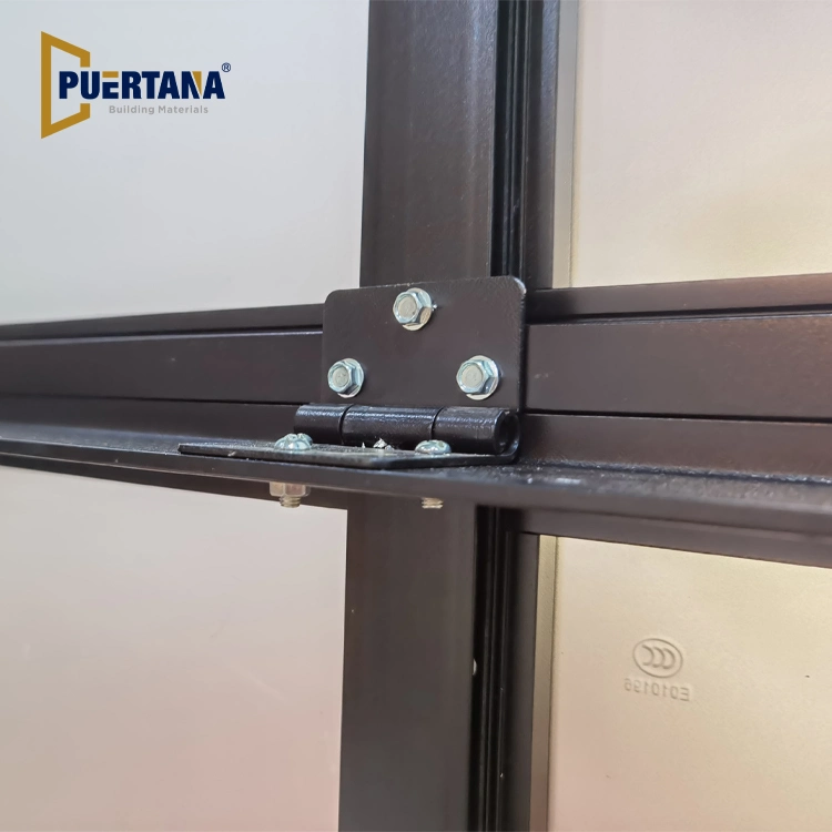 Ultra-Sleek infinito Panel empotrado de aluminio liso Sterling puerta del garaje con moderno diseño de vidrio tintado horizontal