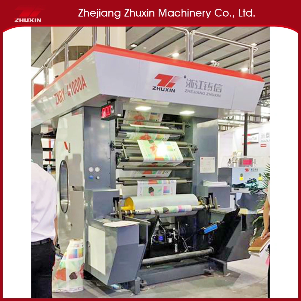 Zxry 41000s Ci Printing Machine Effectively Prevent Produce with Ink Adhesion After Printing