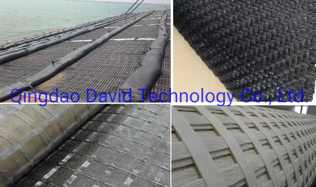 Pet PP Polyester Polypropylene Knitted Filament Woven Sludge Baffle Curtain Geogrids Composite Mattress Geocontainer Geobag Geomattress Geotube Geotextile