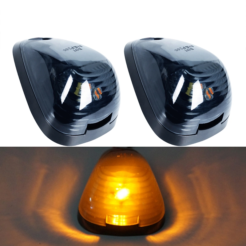 Smoke Lens Auto Cap Top Light Warning Light for Ford