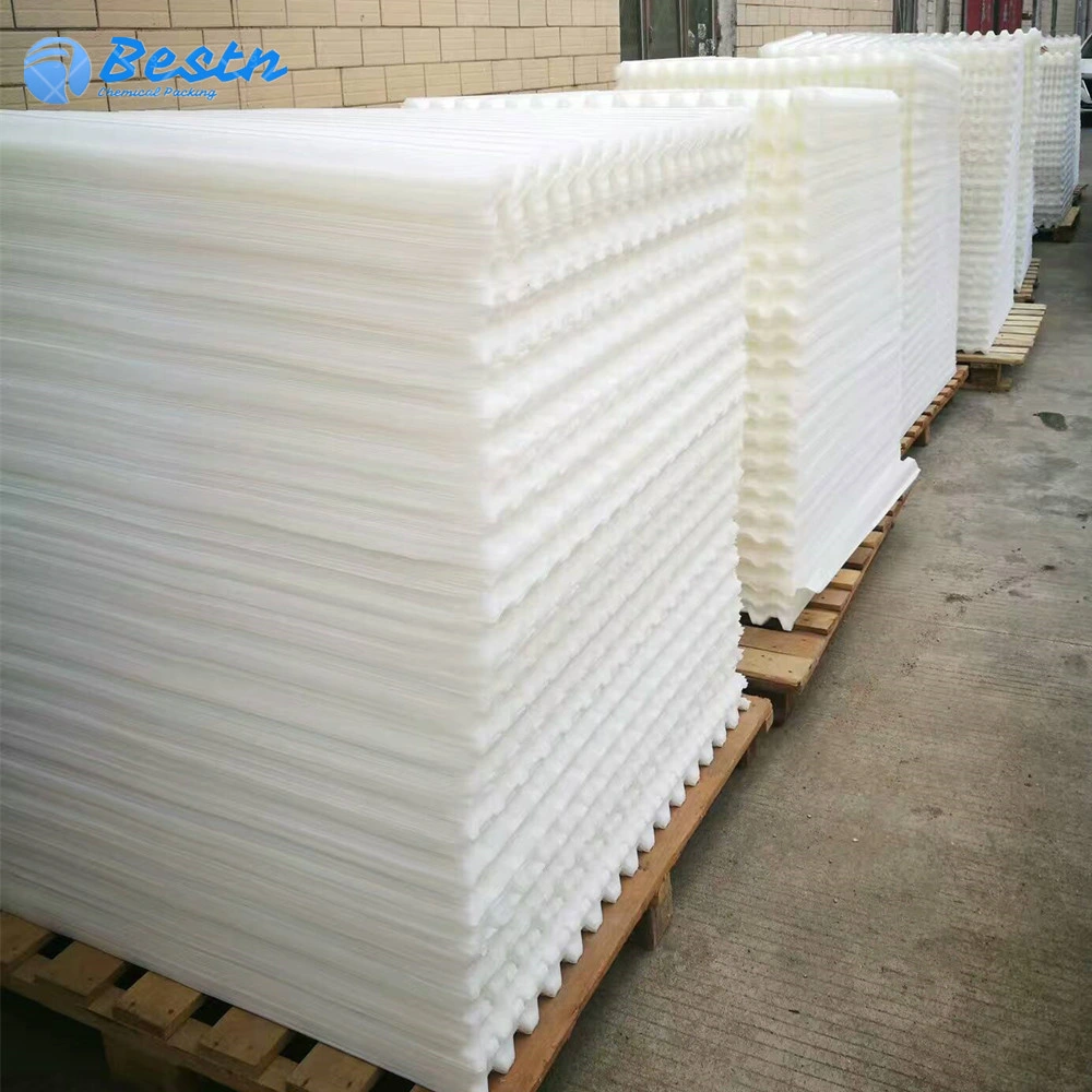 1000X1000mm PP Plastic Lamella Sheets Angel 50mm 80mm PVC Tube Settler for Wastewater Treatment