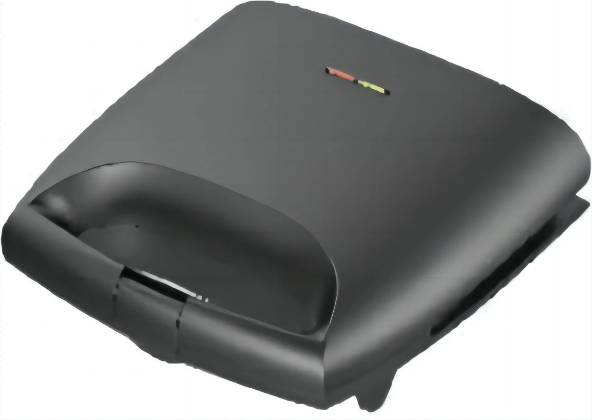 750W 2 Slice Sandwich Maker with Ss Panel for Home