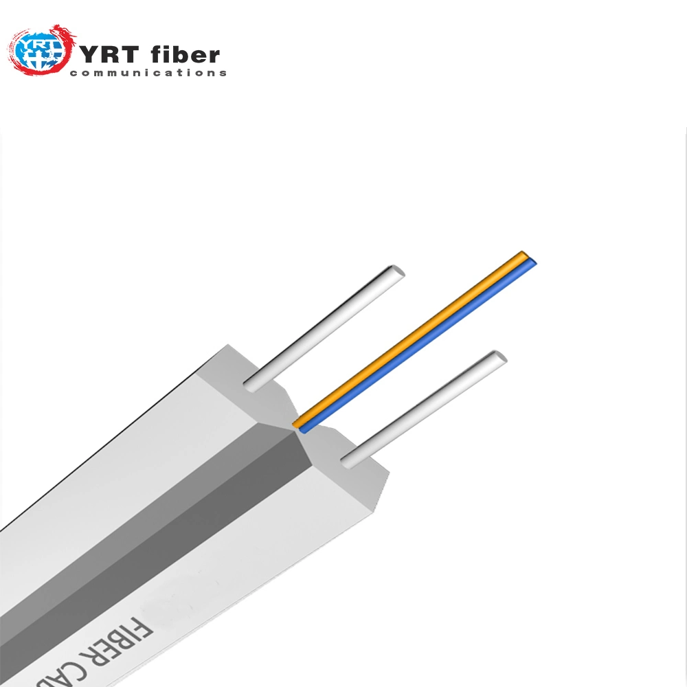 Cable óptico de fibra óptica autosoportado tipo arco FTTH Gjxh