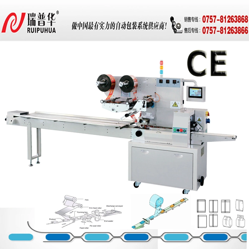 Full Automatic OPP&PE Film Material Sealing and Cutting Pouch Packing Machine