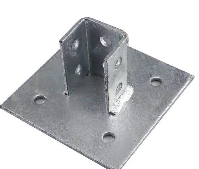 Customized Welding Steel Stamping Component 2D Connector for Seismic Supporting System