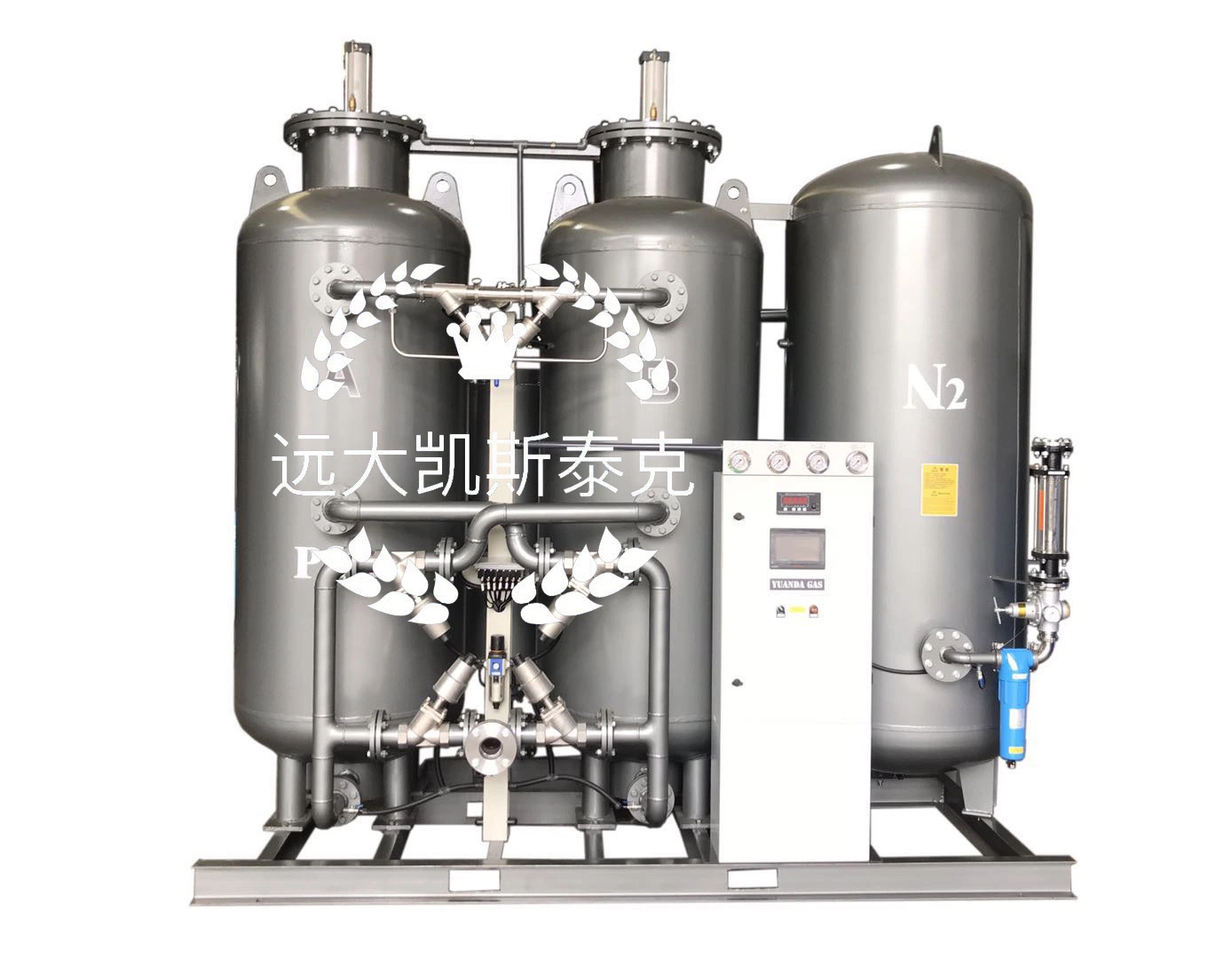 Yuanda Nitrogen Gas Generator for Laser Cutting GB/ASME Standard CE/ISO/SGS