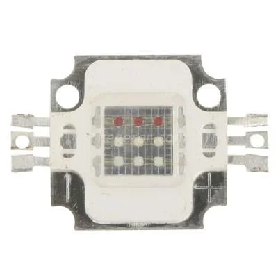 10W LED COB Chip with Red Green Blue White IR and RGB Color Available