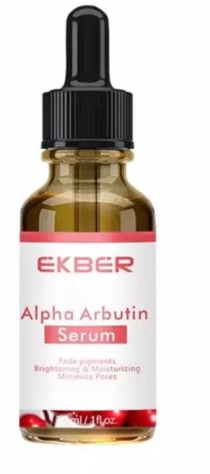 Sérum éclaircissant pour les taches sombres, les ridules et les rides, anti-âge, éclaircissant, atténue les taches, sérum visage à l'alpha-arbutine.