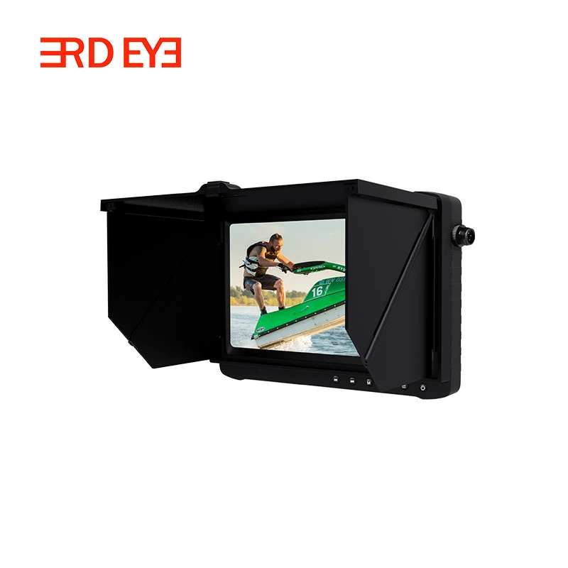 1080P Portable DVR Monitor Support Full HD Tvi Cvi Ahd CVBS Input