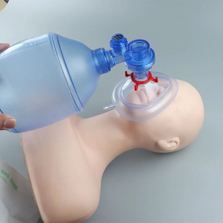 PVC Oxygen Resuscitator Bag for Adult