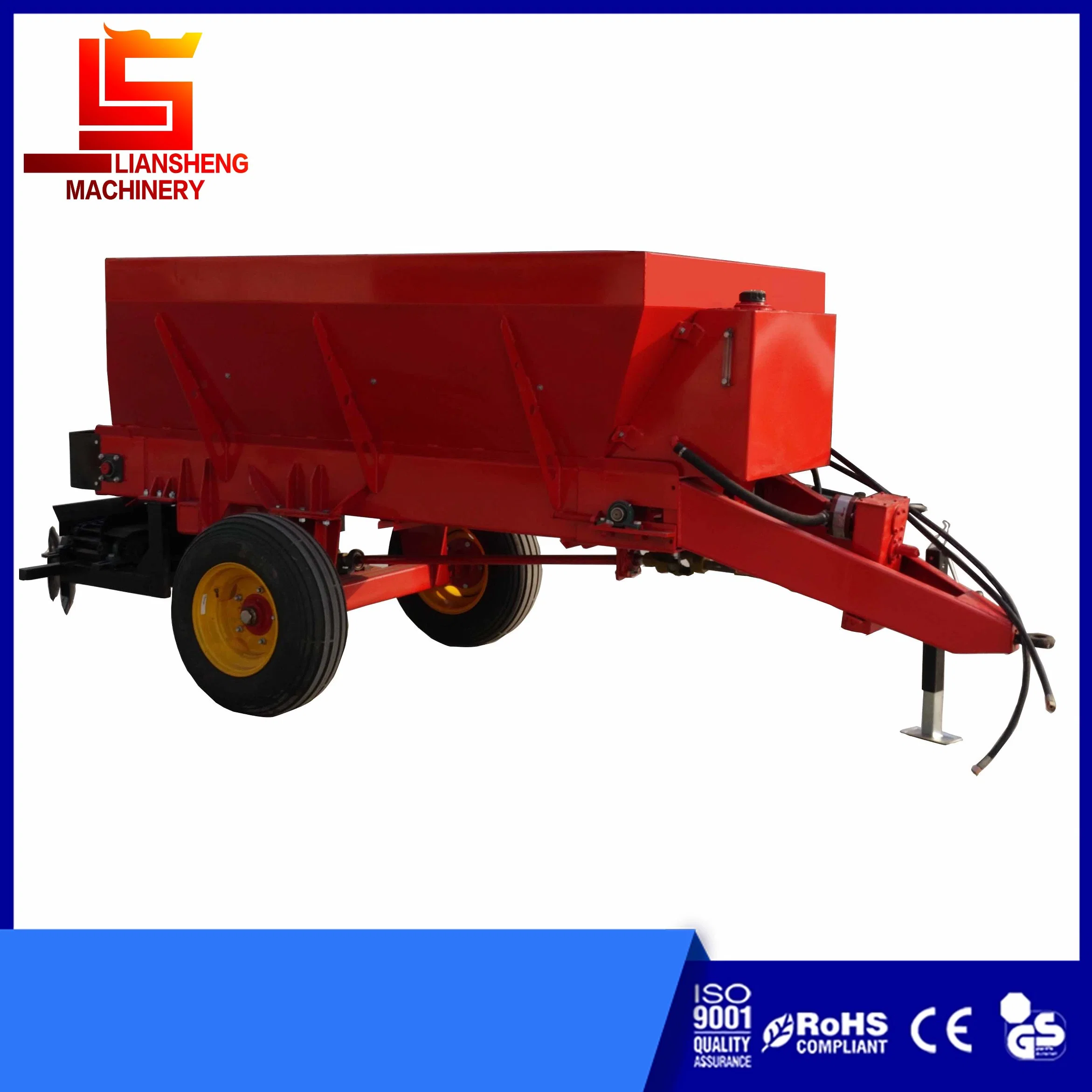 Garden Orchards Fertilizer Spreader Dispenser Fertilizer Side The Trench Ditch Fertilization and Backfilling at One Time and Efficiently Backfilling Integrate