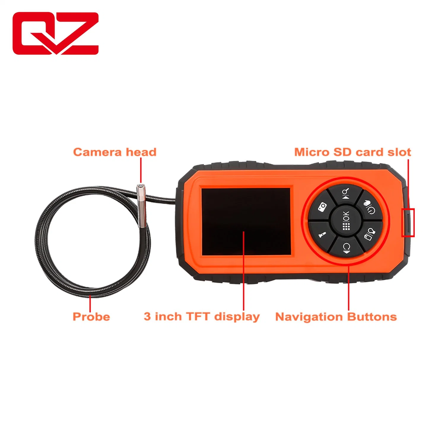 Support 32GB Micro SD Card 720p High Definition Household Inspection Camera