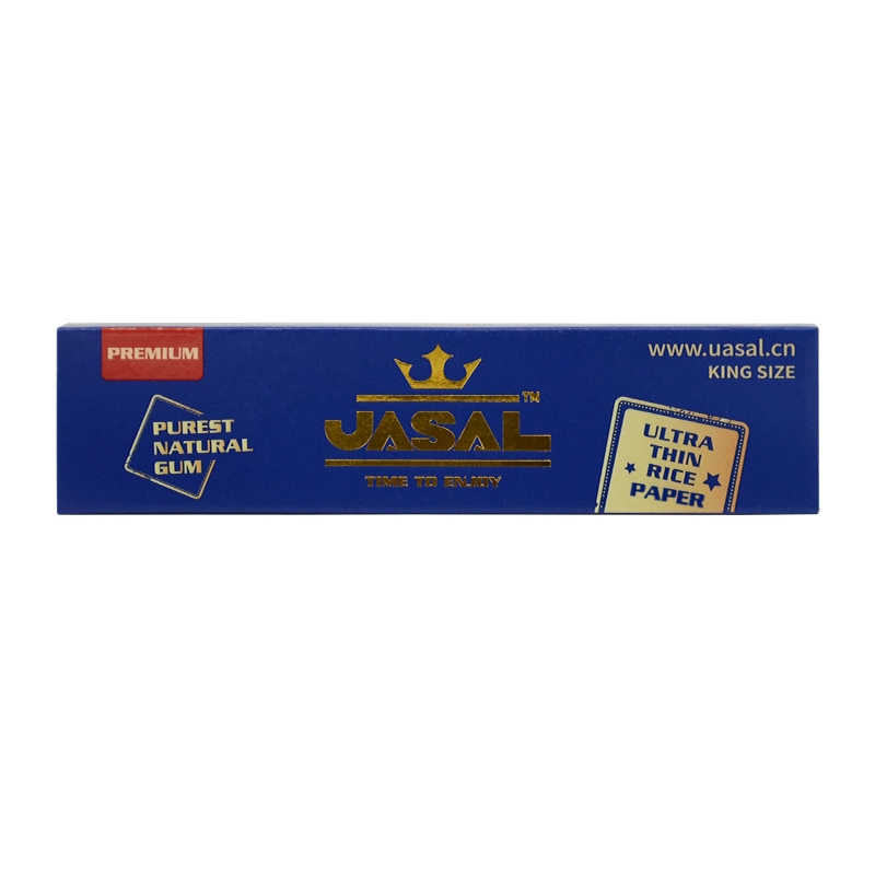 King Size Brown Slim Rolling Papers Pack of 50 Booklets/32 Papers