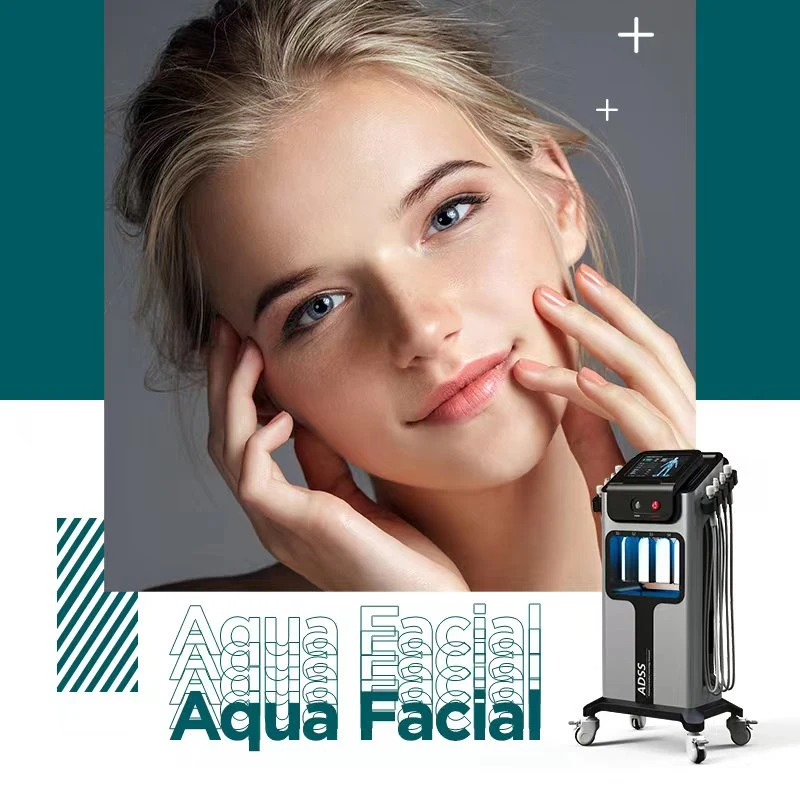 Hydra Facial with Us FDA Certificate Approved, Cooling and Heating, Skin Peeling, Multipolor RF for Face Treatment