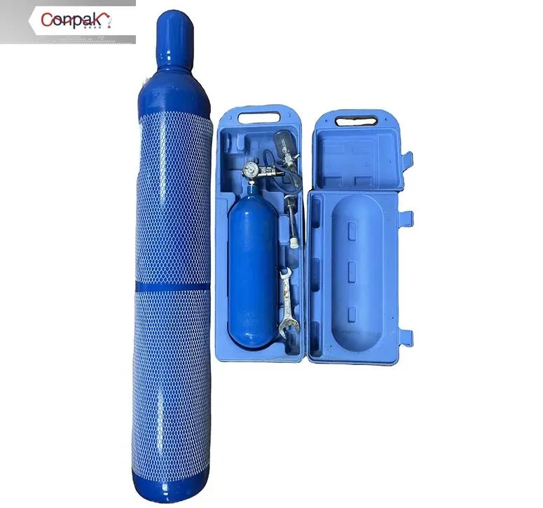 Best Quotation High Pressure 2L-50L 200 Bar Argon/Nitrogen/Oxygen/Helium/Air/Sf6/CO2 Industrial Gas Cylinder Gas