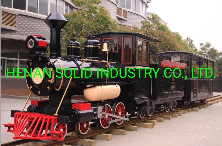 Indoor and Outdoor Amusement Park Electric Trackless Trains