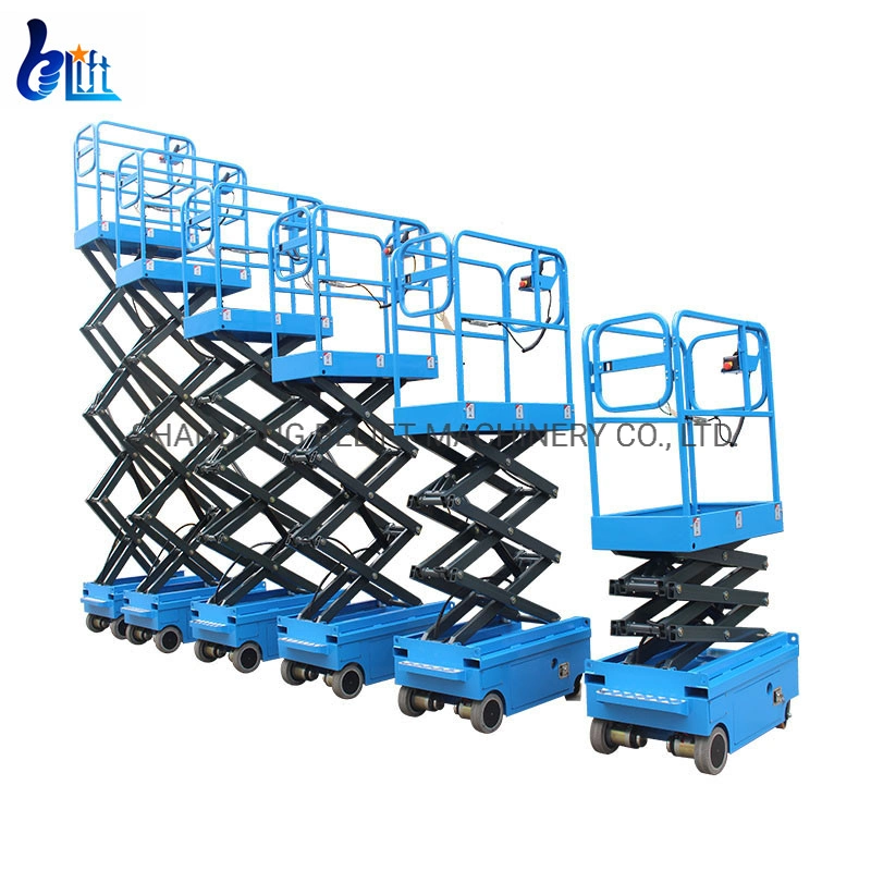 Indoor Self Propelled Electric Mini Hydraulic Scissor Lift Access Equipment