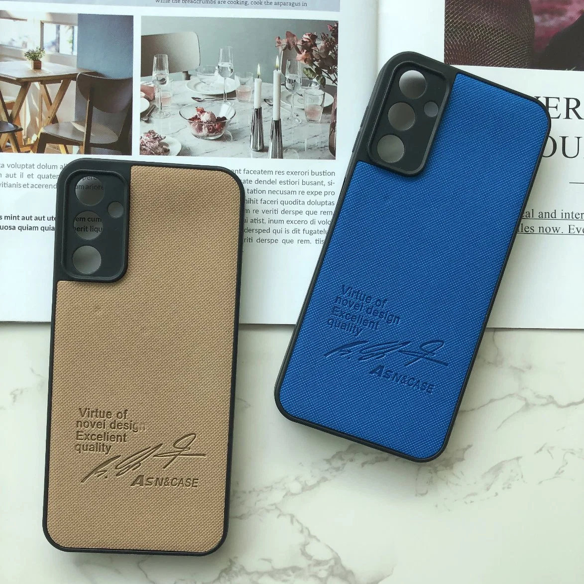 Luxury Leather TPU for Samsung A24 A34 A54 Phone Case