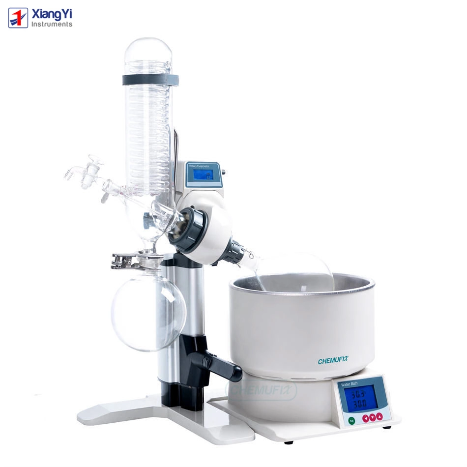 2L Vacuum Rotary Evaporator Rotovap Digital Display Slide & Manual Lifting