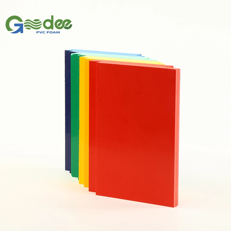 Colored PVC Foam Board Pink 12mm PVC Foam Board for Kitchen Cabinet