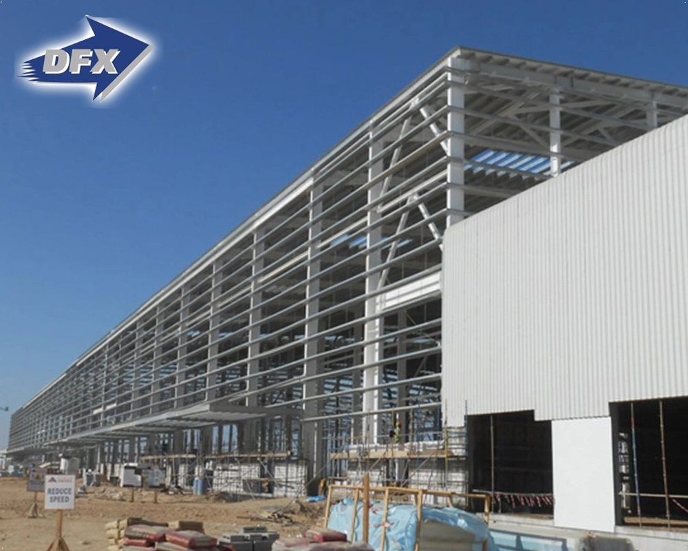 Metal Building Construction Projects Fabrication Industrial Workshop Shed Steel Structure